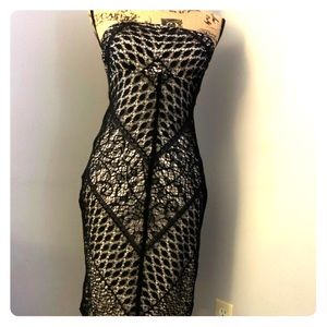 Le Chateau Black Lace Dress